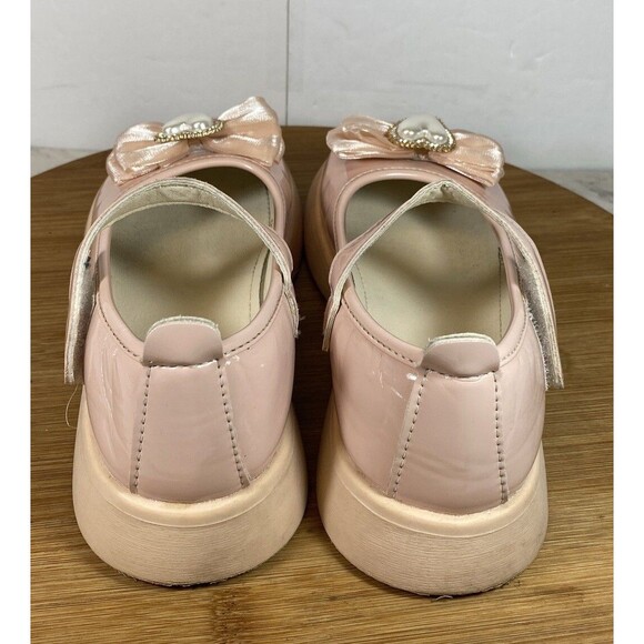 Fashion Girl Pink Dress Shoe Size 34/220 us 3.5 - Picture 4 of 6